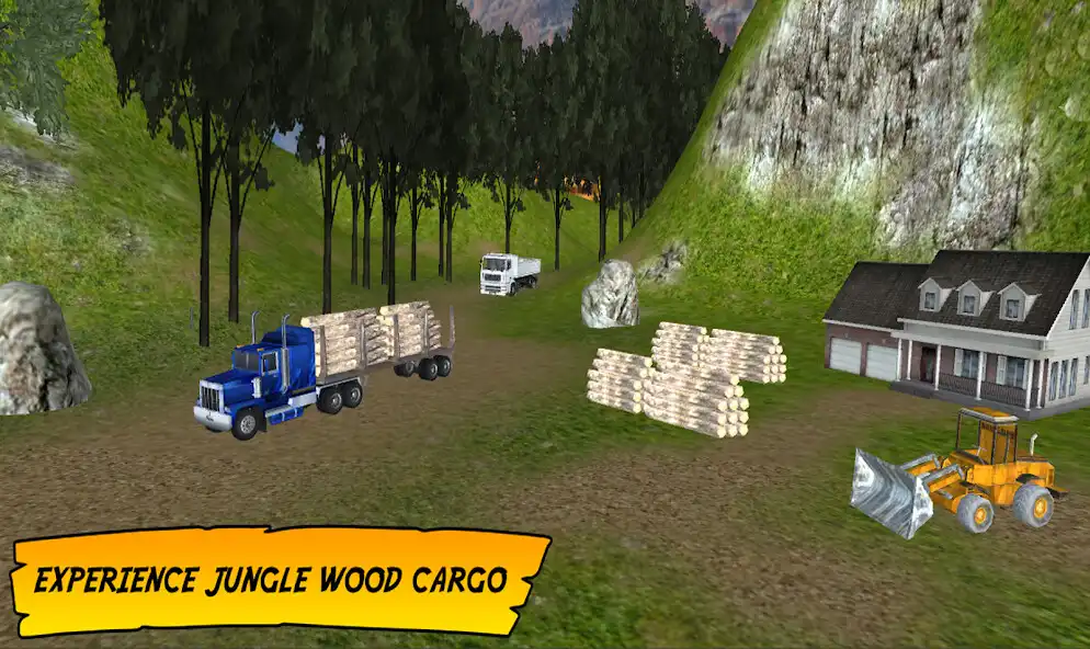 Play Jungle Wood Cargo Transporter  and enjoy Jungle Wood Cargo Transporter with UptoPlay