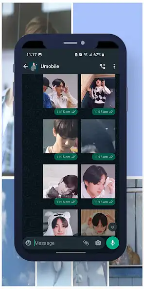 Play Jungwon Animated WASticker  and enjoy Jungwon Animated WASticker with UptoPlay