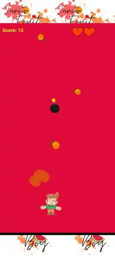 Play Junior Fruit Boy as an online game Junior Fruit Boy with UptoPlay