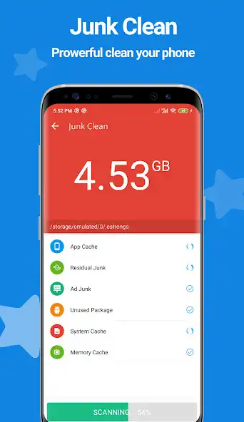 Play Junk Cleaner - Phone  Booster as an online game Junk Cleaner - Phone  Booster with UptoPlay
