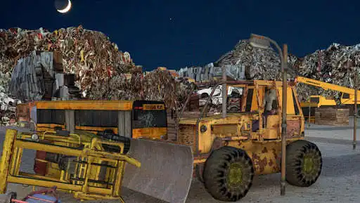 Play Junk Yard Truck Driver Parking as an online game Junk Yard Truck Driver Parking with UptoPlay