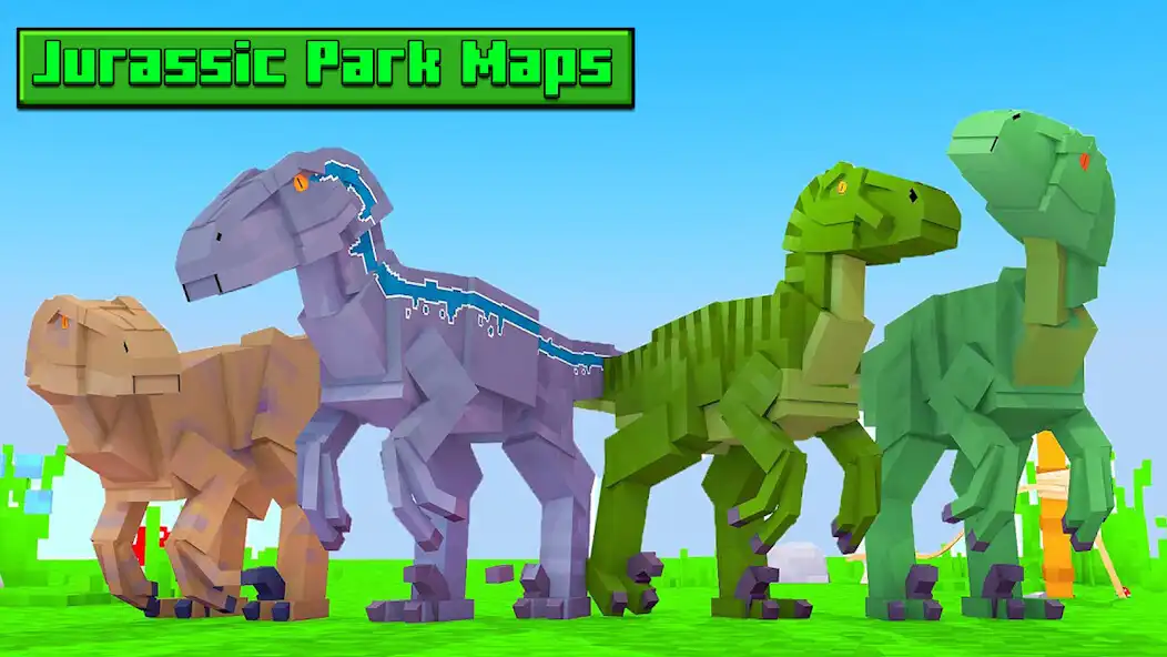 Play Jurassic craft - dino maps  and enjoy Jurassic craft - dino maps with UptoPlay