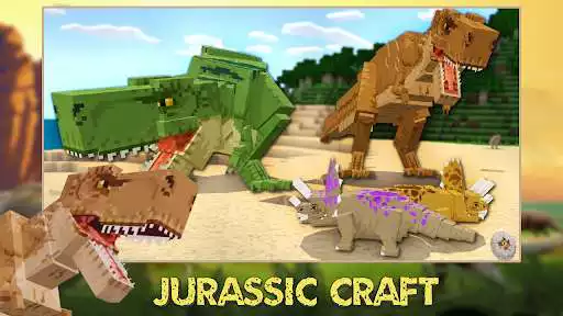 Play Jurassic Craft Mod as an online game Jurassic Craft Mod with UptoPlay