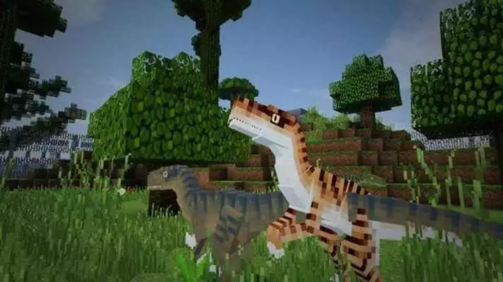 Play Jurassic Ideas for Minecraft