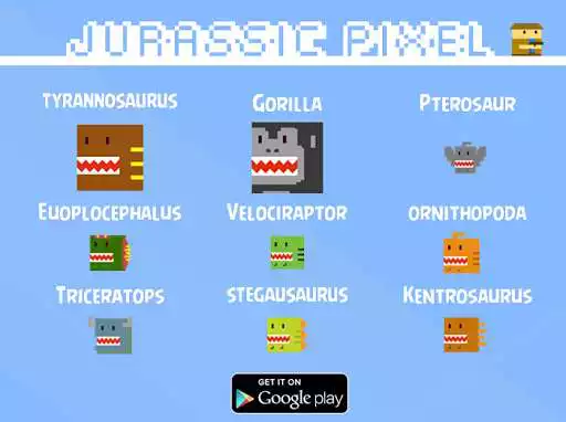 Play Jurassic Pixel