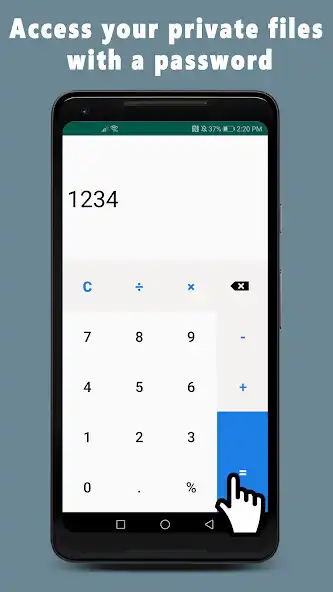 Play JustACalculator - Hide your pr  and enjoy JustACalculator - Hide your pr with UptoPlay