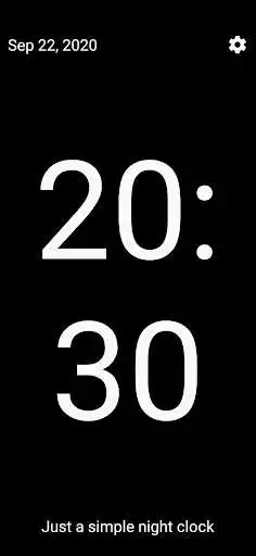 Play Just a simple night clock  and enjoy Just a simple night clock with UptoPlay