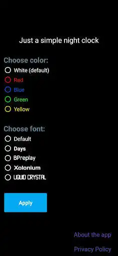 Play Just a simple night clock as an online game Just a simple night clock with UptoPlay