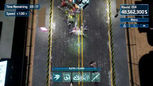 Play JUST DEFENSE (defense shooting game) as an online game JUST DEFENSE (defense shooting game) with UptoPlay