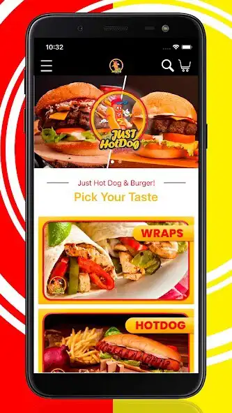 Play Just HotDog  Burger as an online game Just HotDog  Burger with UptoPlay
