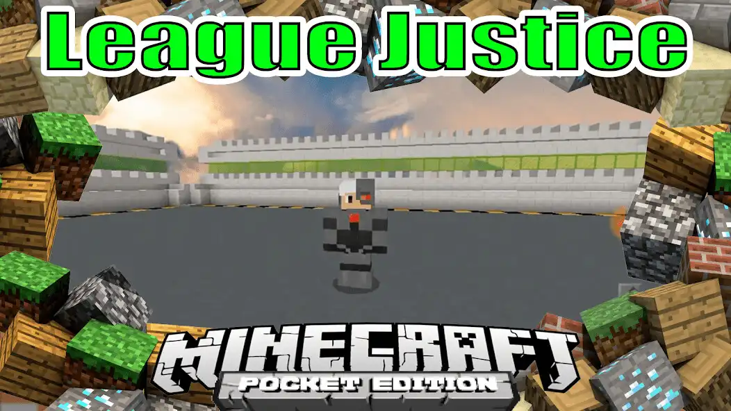 Play Justice League Superheros game mod for Minecraft  and enjoy Justice League Superheros game mod for Minecraft with UptoPlay