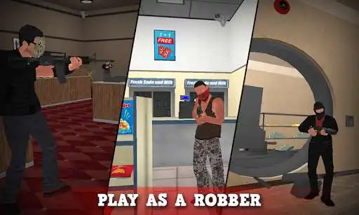 Play Justice Rivals 3 - Cops and Robbers as an online game Justice Rivals 3 - Cops and Robbers with UptoPlay