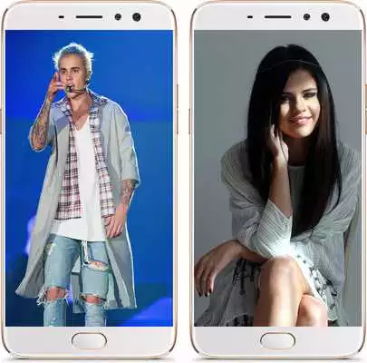 Play Justin and Selena Wallpapers