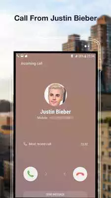 Play Justin Bieber Fake Call Prank 2018