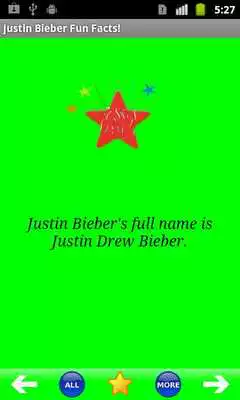 Play Justin Bieber Fun Facts!