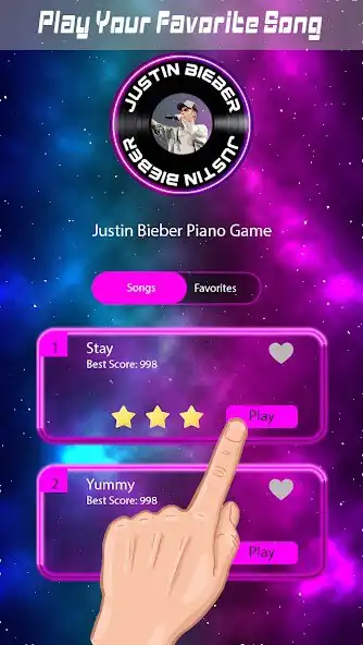 Play Justin Bieber Piano Tiles Game as an online game Justin Bieber Piano Tiles Game with UptoPlay