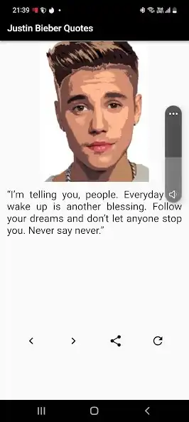 Play Justin Bieber Quotes Lyrics  and enjoy Justin Bieber Quotes Lyrics with UptoPlay