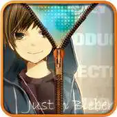 Free play online Justin Bieber Zip Screen Lock APK