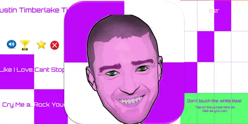 Play Justin Timberlake Piano Tiles