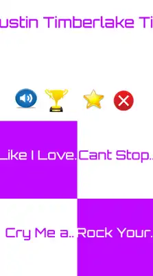 Play Justin Timberlake Piano Tiles