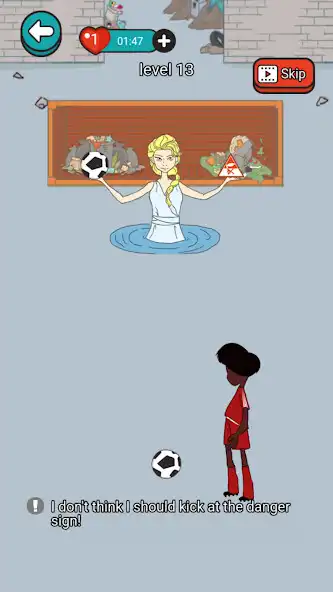 Play Just Kick as an online game Just Kick with UptoPlay