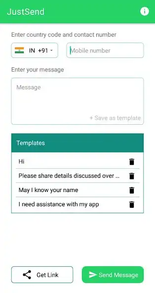 Play JustSend as an online game JustSend with UptoPlay