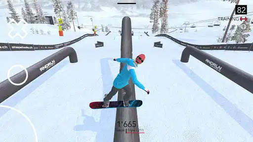 Play Just Snowboarding - Freestyle Snowboard Action as an online game Just Snowboarding - Freestyle Snowboard Action with UptoPlay