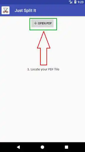 Play Just Split PDF - Super Light PDF Splitter  and enjoy Just Split PDF - Super Light PDF Splitter with UptoPlay