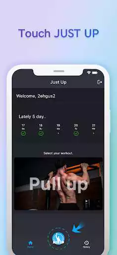 Play Just Up : Auto Reps Counter  and enjoy Just Up : Auto Reps Counter with UptoPlay