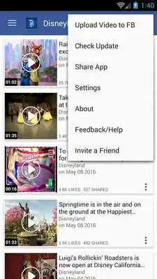 Play Just Video Feeds for Facebook to explore Videos