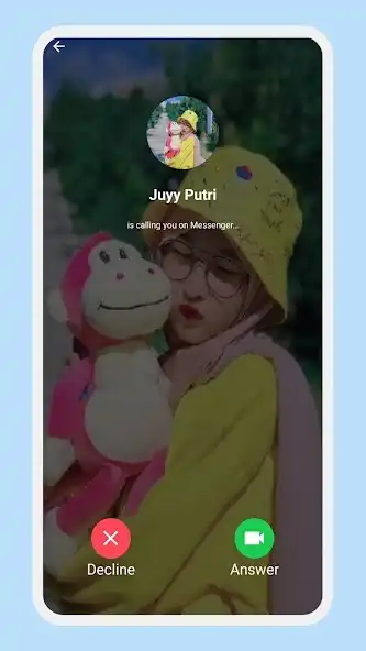 Play Juyy Putri Call Simulator as an online game Juyy Putri Call Simulator with UptoPlay