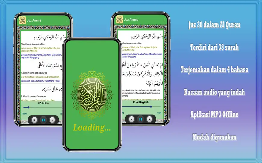 Play Juz Amma dan Terjemahan as an online game Juz Amma dan Terjemahan with UptoPlay