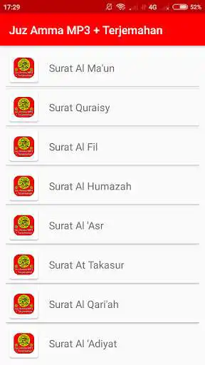 Play Juz Amma MP3 Offline + Terjemah as an online game Juz Amma MP3 Offline + Terjemah with UptoPlay
