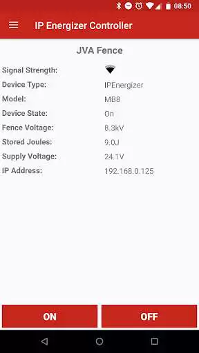 Play JVA IP Energizer Controller