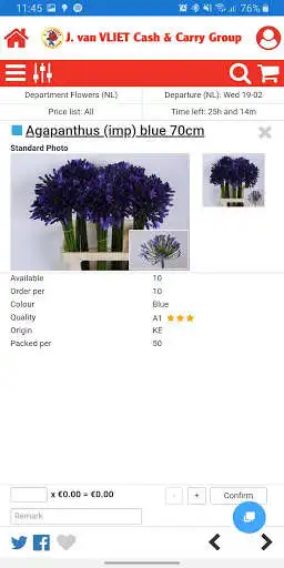 Play APK J. van VLIET CC Group  and enjoy J. van VLIET CC Group with UptoPlay com.axerrio.jvanvlietflowershop