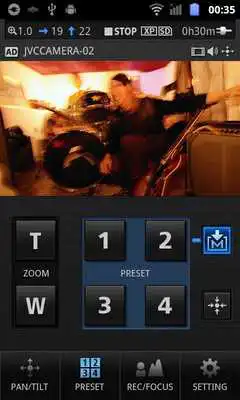 Play JVC CAM Control Single