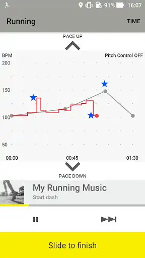 Play JVC Run  Music