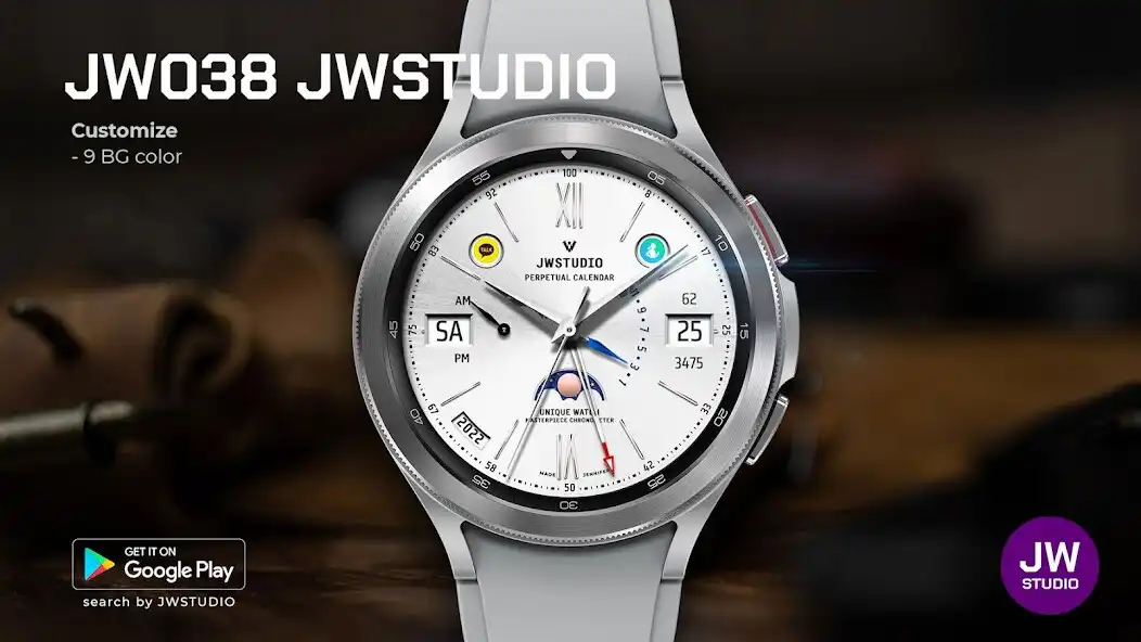 Play JW038 jwstudio watchface  and enjoy JW038 jwstudio watchface with UptoPlay