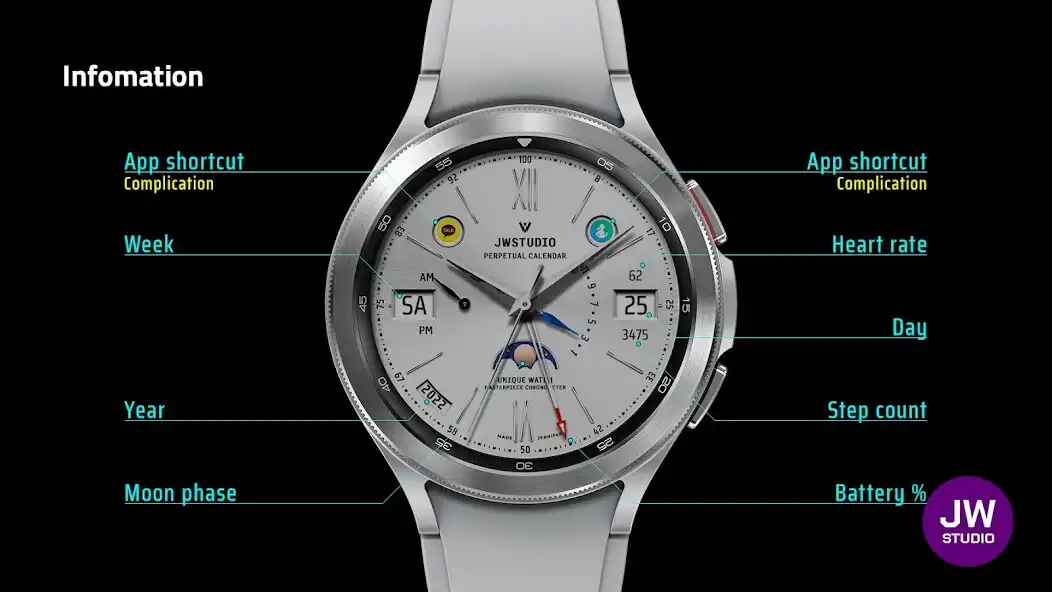 Play JW038 jwstudio watchface as an online game JW038 jwstudio watchface with UptoPlay