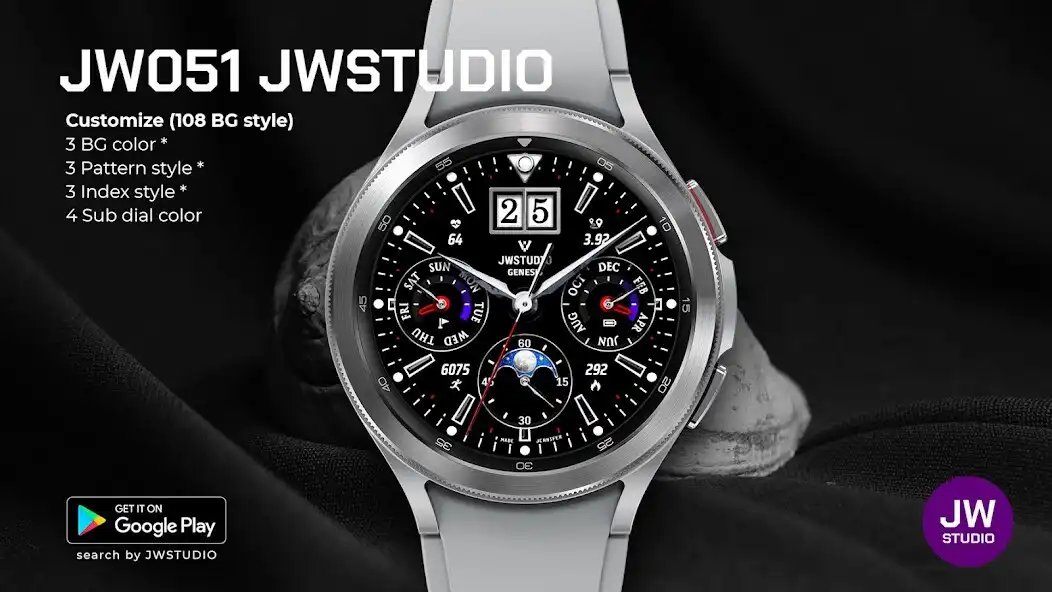 Play JW051 jwstudio watchface  and enjoy JW051 jwstudio watchface with UptoPlay