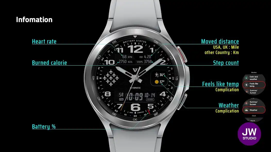 Play JW052 jwstudio watchface as an online game JW052 jwstudio watchface with UptoPlay