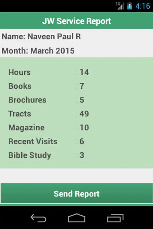 Play JW Field Report
