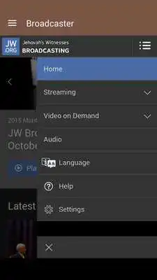 Play JW Online Broadcasting
