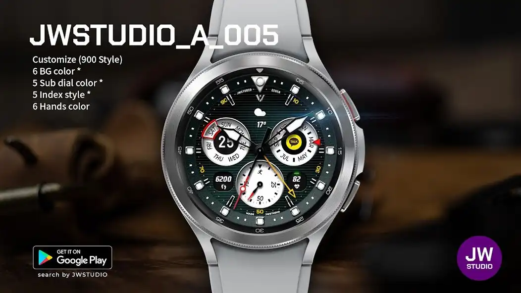 Play JWSTUDIO_A_005 watchface  and enjoy JWSTUDIO_A_005 watchface with UptoPlay