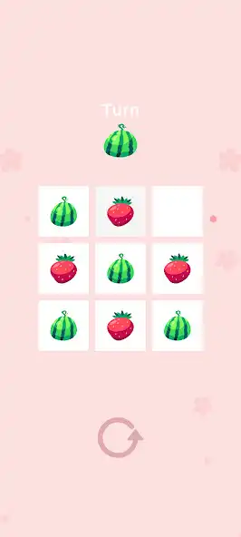 Play K8 Fruit tictactoe as an online game K8 Fruit tictactoe with UptoPlay