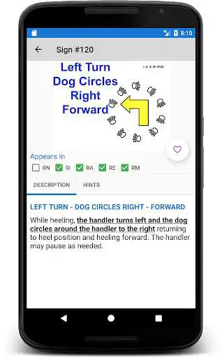 Play APK K9Rally - AKC Rally Signs at your fingertips!  and enjoy K9Rally - AKC Rally Signs at your fingertips! with UptoPlay school.woof.K9Rally.free