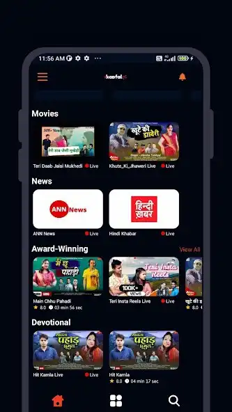 Play Kaafal TV - Uttarakhand OTT  and enjoy Kaafal TV - Uttarakhand OTT with UptoPlay