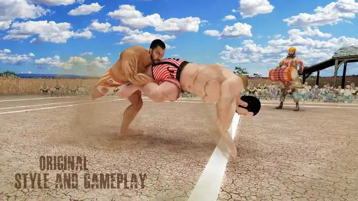 Play Kabaddi WWE Fighting