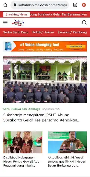 Play Kabar Inspirasi Desa as an online game Kabar Inspirasi Desa with UptoPlay