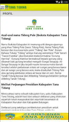 Play Kab. Tana Tidung Apps as an online game Kab. Tana Tidung Apps with UptoPlay